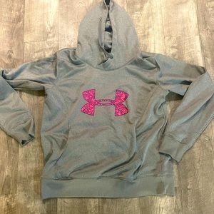 Under Armour gray sweatshirt. Size large